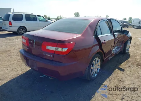 2006 Lincoln Zephyr from USA, damaged, VIN 3LNHM26156R661420